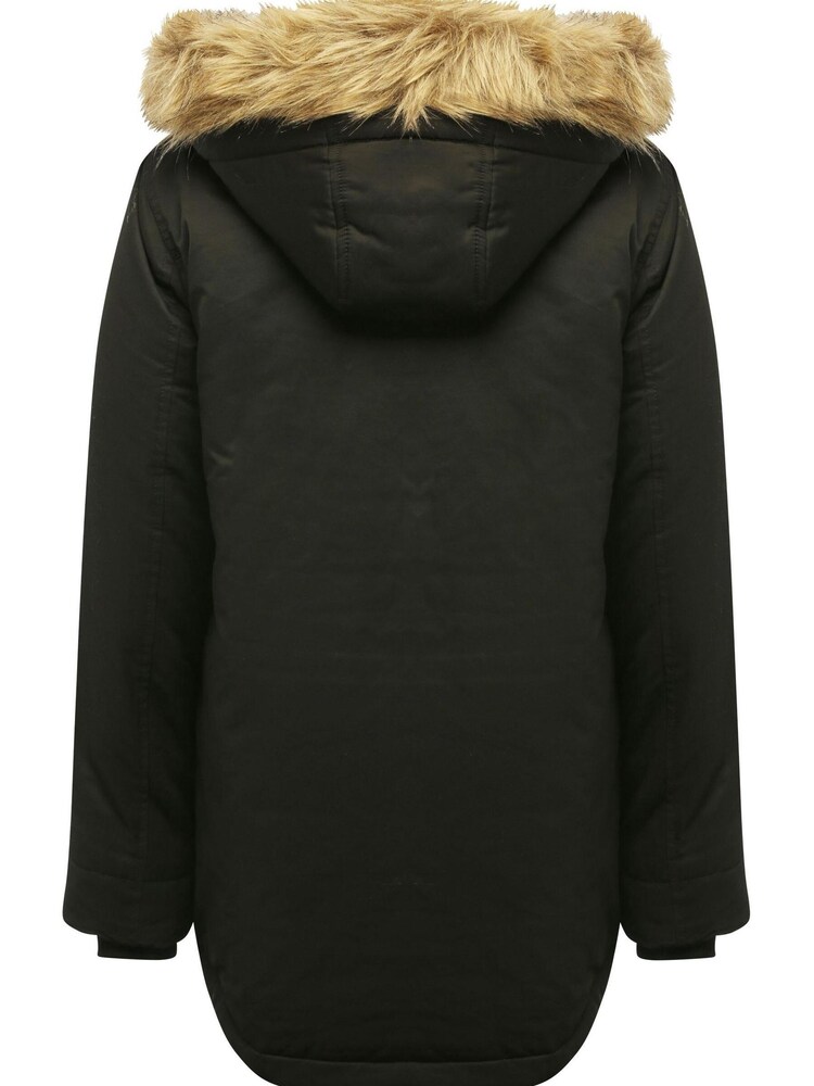 Kylie Black Teen Parka Coat - Image 4 of 5
