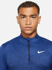 Nike Obsidian Element Quarter Zip Running Top - Image 3 of 12