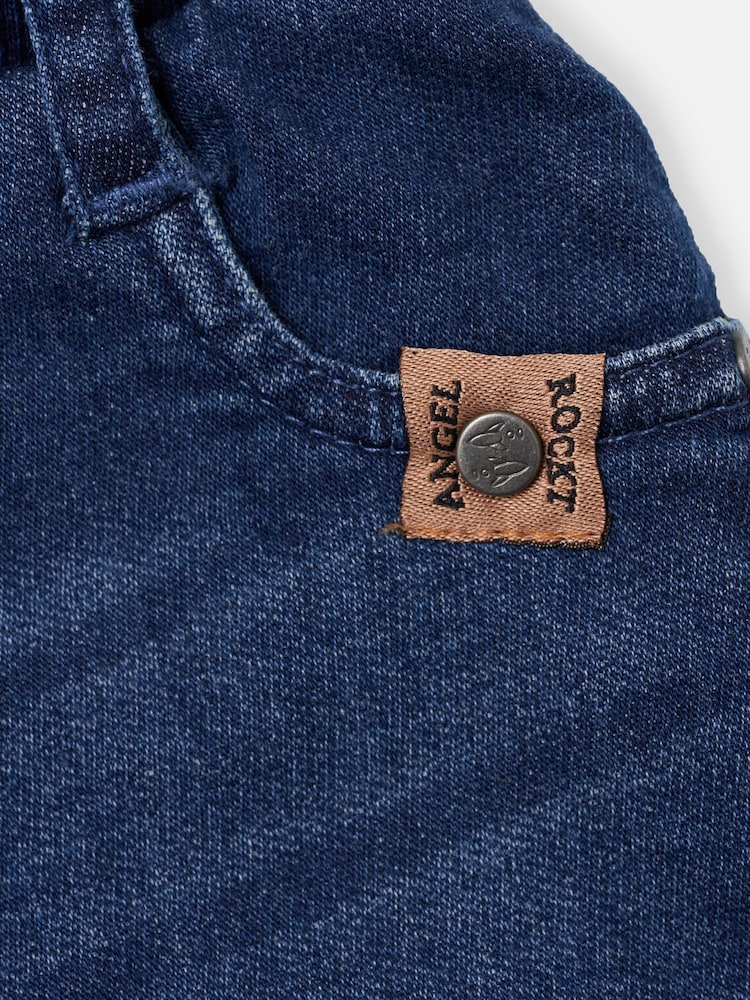 Angel & Rocket Blue Jersey Jeans - Image 6 of 6