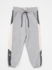 Angel & Rocket Grey Panel Joggers - Image 2 of 4