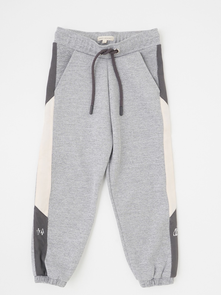 Angel & Rocket Grey Panel Joggers - Image 2 of 4