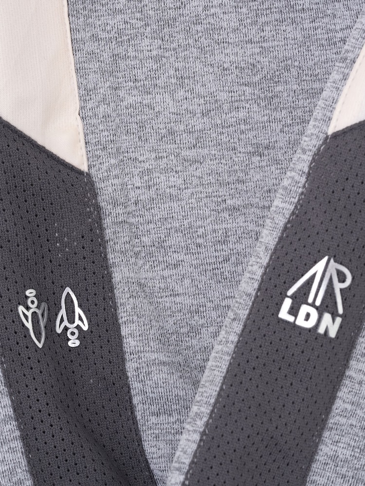 Angel & Rocket Grey Panel Joggers - Image 4 of 4