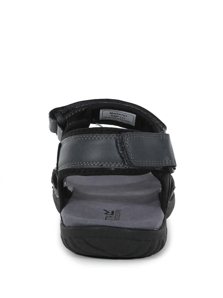 Regatta Grey Comfort Fit Haris Sandals - Image 10 of 10 Regatta Grey Comfort Fit Haris Sandals - Image 10 of 10