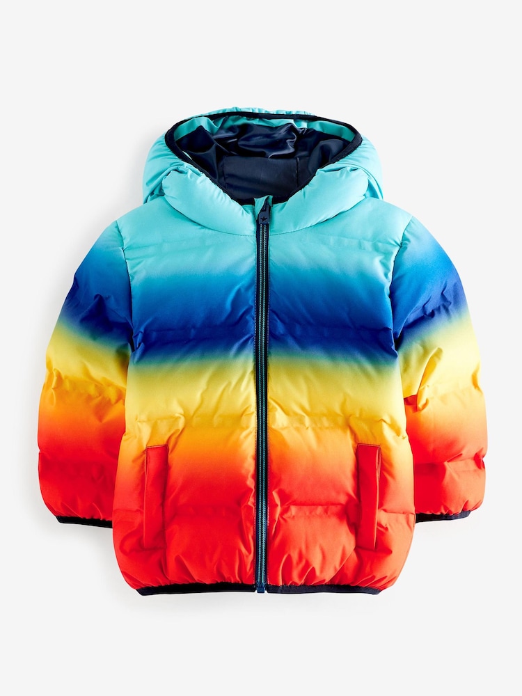 Regenbogenfarben - Gefütterter Mantel (3 M.–7 J.) - Bild 2 von 3