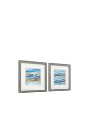 Gallery Home Set of 2 Gold Ocean Abstract Framed Wall Art - Image 14 of 15