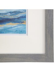 Gallery Home Set of 2 Gold Ocean Abstract Framed Wall Art - Image 15 of 15