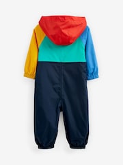 Multi Colourblock Waterproof Fleece Lined Puddlesuit (3mths-7yrs) - Image 6 of 6