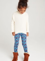M&Co Natural Frill Roll Neck Jumper - Image 1 of 5