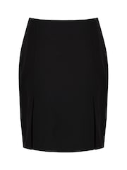 Trutex Black Twin Pleat Skirt - Image 3 of 4