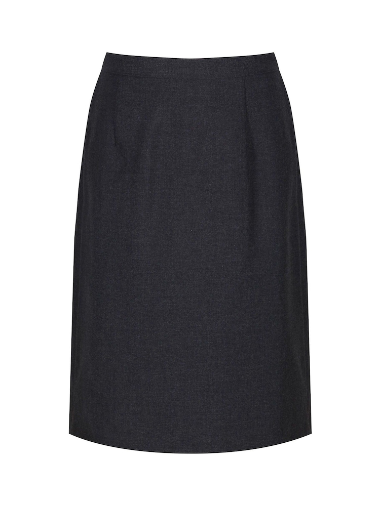 Trutex Grey Back Vent Skirt - Image 2 of 4