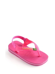 Havaianas Baby Brasil Logo Flip Flops - Image 1 of 6