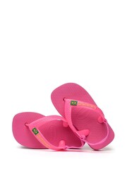 Havaianas Baby Brasil Logo Flip Flops - Image 4 of 6