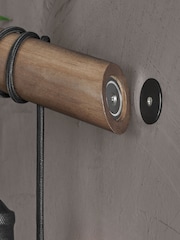 Brown Bronx Plug In Wall Light - Image 3 of 8