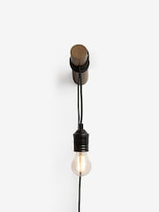 Brown Bronx Plug In Wall Light - Image 6 of 8