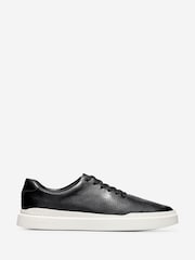 Cole Haan Black Grandpro Rally Laser Cut Trainers - Image 1 of 6