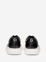 Cole Haan Black Grandpro Rally Laser Cut Trainers - Image 3 of 6