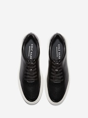 Cole Haan Black Grandpro Rally Laser Cut Trainers - Image 4 of 6
