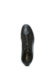 Geox Mens Black Omo Symbol Shoes - Image 4 of 5