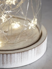 White Star Decorative Battery Operated Cloche Feature Light - Image 3 of 7