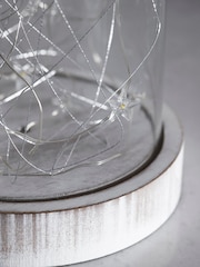 White Star Decorative Battery Operated Cloche Feature Light - Image 5 of 7