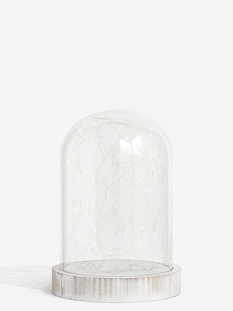 White Star Decorative Battery Operated Cloche Feature Light - Image 7 of 7