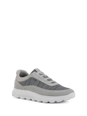 Geox Mens Spherica Grey Sneakers - Image 2 of 5