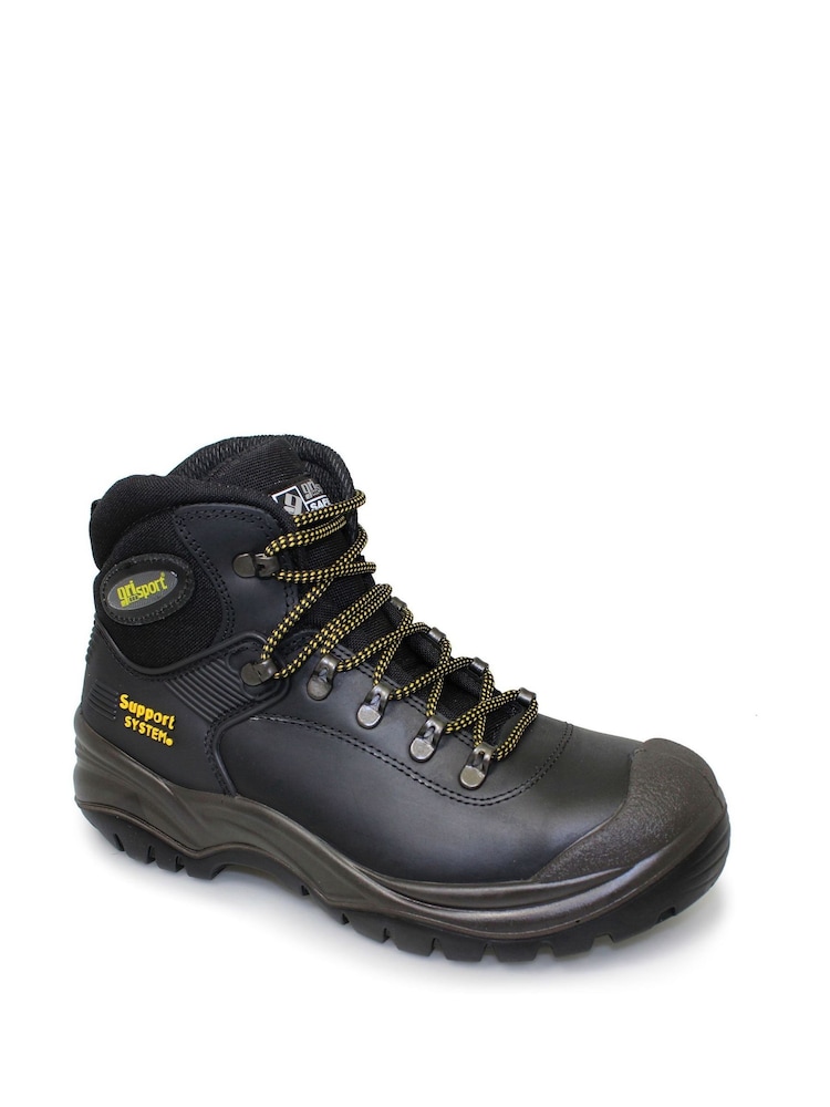 Grisport Black Contractor Safety Boots - Image 2 of 3
