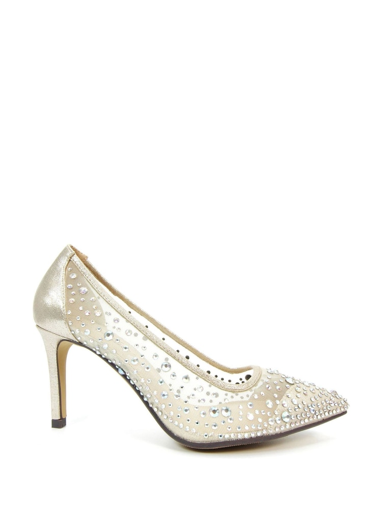 Gold - Lunar Argo Pumps aus Mesh - Bild 2 von 5 Gold - Lunar Argo Pumps aus Mesh - Bild 2 von 5