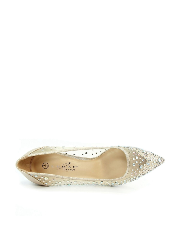 Gold - Lunar Argo Pumps aus Mesh - Bild 5 von 5 Gold - Lunar Argo Pumps aus Mesh - Bild 5 von 5