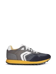 Geox Mens Ponente Blue Sneakers - Image 1 of 5