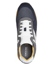 Geox Mens Ponente Blue Sneakers - Image 4 of 5