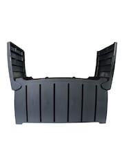 Charles Bentley Dark Grey Ward Plastic 322L Garden Storage Box - Image 4 of 4