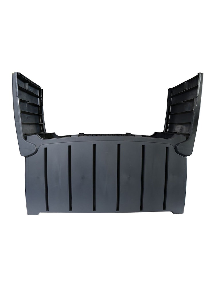 Charles Bentley Dark Grey Ward Plastic 322L Garden Storage Box - Image 4 of 4