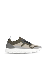 Geox Mens Spherica Green Sneakers - Image 1 of 5