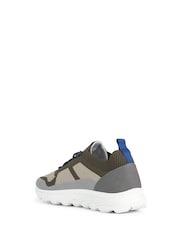 Geox Mens Spherica Green Sneakers - Image 3 of 5