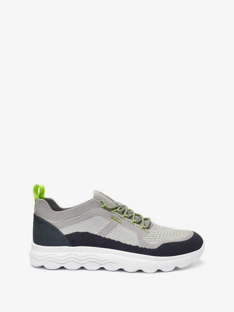 Geox Mens Spherica Blue Sneakers - Image 1 of 5