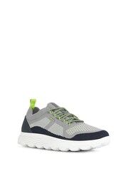 Geox Mens Spherica Blue Sneakers - Image 4 of 5