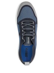 Geox Mens Spherica Blue Sneakers - Image 4 of 5