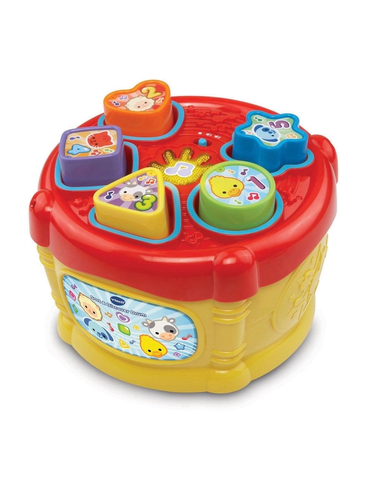 VTech Multi Sort And Discover Drum 185103 - Image 1 of 3