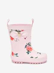 Baker by Ted Baker Pale Pink Floral Welly - Image 1 of 6