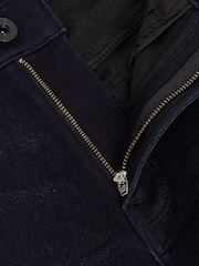 Temno modra in modra - Slim - Comfort Raztegljive kavbojke - Slika 5 iz 5