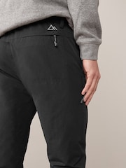 Black Shower Resistant Walking Trousers - Image 3 of 5