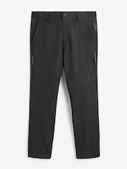 Black Shower Resistant Walking Trousers - Image 4 of 5