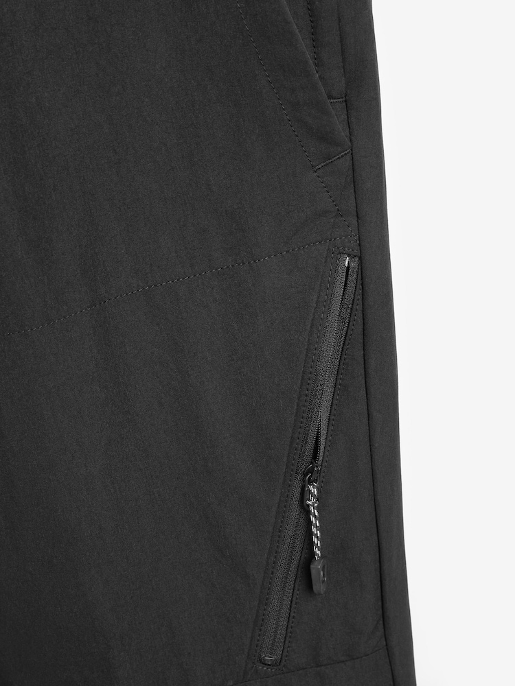 Black Shower Resistant Walking Trousers - Image 5 of 5