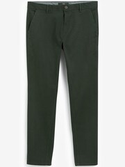 Dark Green Slim Stretch Chino Trousers - Image 1 of 1