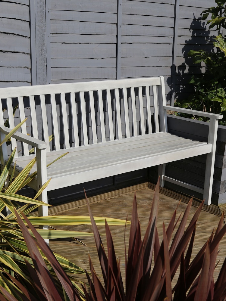 Charles Bentley Wood Wooden Garden Bench - Image 1 of 4