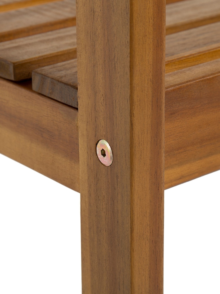 Charles Bentley Wood Wooden Garden Bench - Image 6 of 6 Charles Bentley Wood Wooden Garden Bench - Image 6 of 6