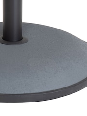 Charles Bentley Grey Garden Round 15kg Concrete Parasol Base - Image 5 of 6