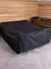 Charles Bentley Black Black Garden Premium Rectangular Furniture Cover - Image 1 of 5