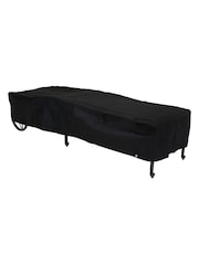 Charles Bentley Black Deluxe Garden Sun Lounger Cover - Image 1 of 4